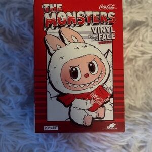Labubu Coca-Cola The Monsters Vinyl Figure - Red and White limited edition